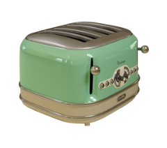 4-Slice Vintage Toaster